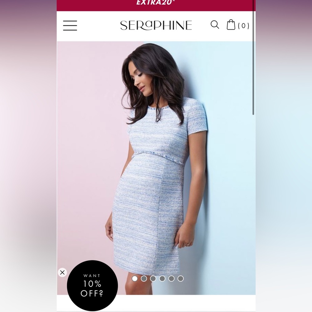 Seraphine maternity dress